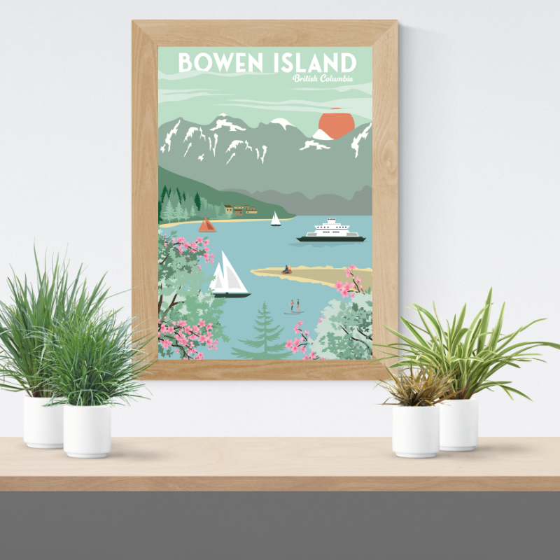 BOWEN ISLAND POSTER
