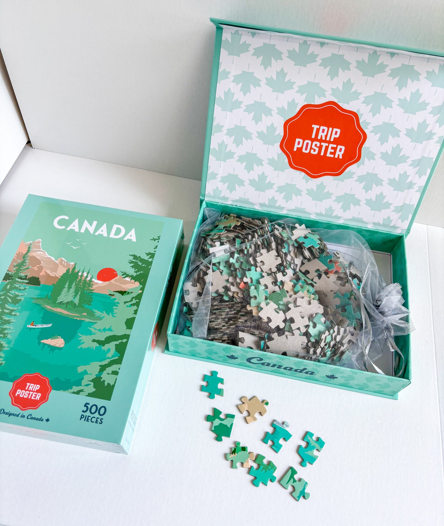 CANADA Jasper landscape, 500-piece Puzzle , Designed in Canada