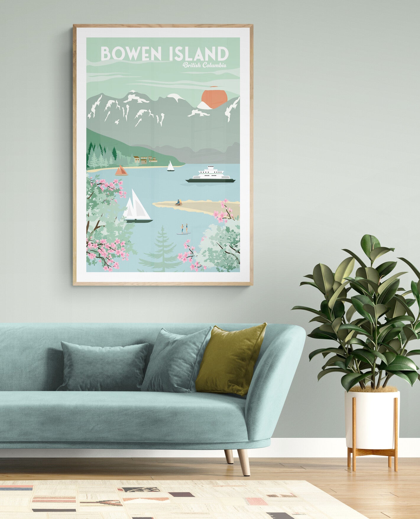 BOWEN ISLAND POSTER