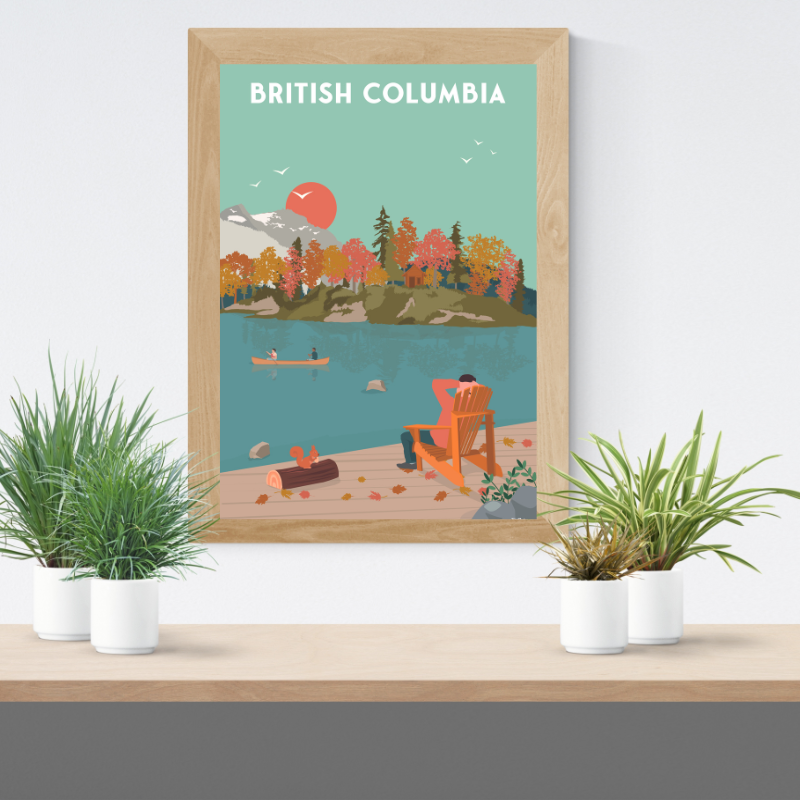 BRITISH COLUMBIA (FALL EDITION) POSTER