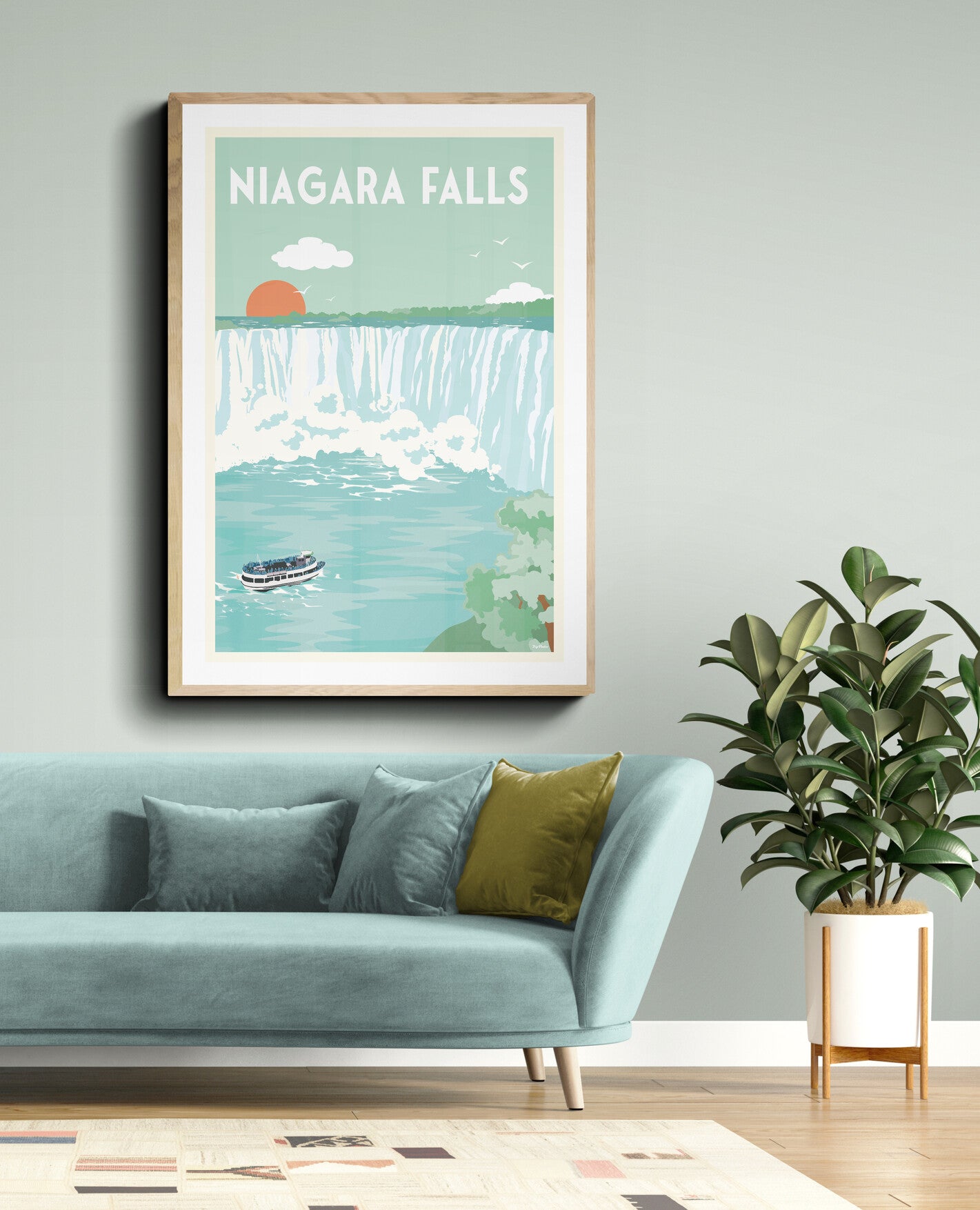 NIAGARA FALLS POSTER