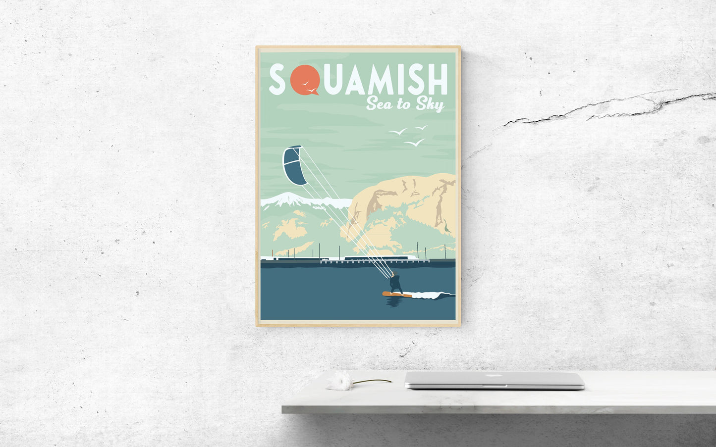 SQUAMISH POSTER - KITE EDITION