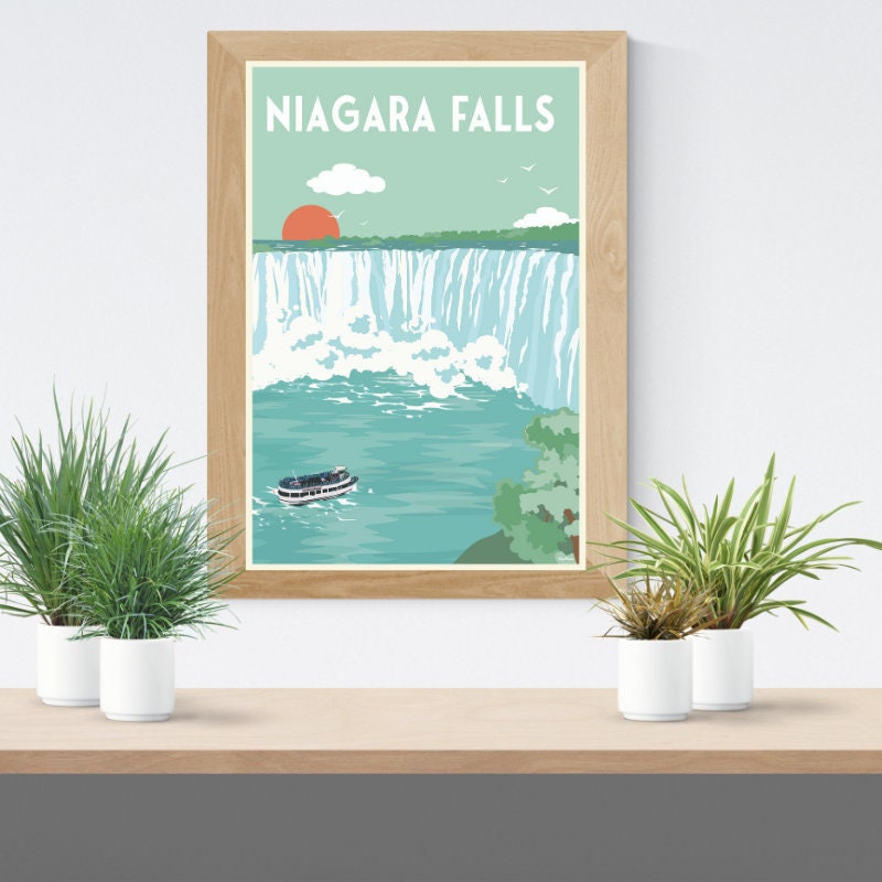 NIAGARA FALLS POSTER