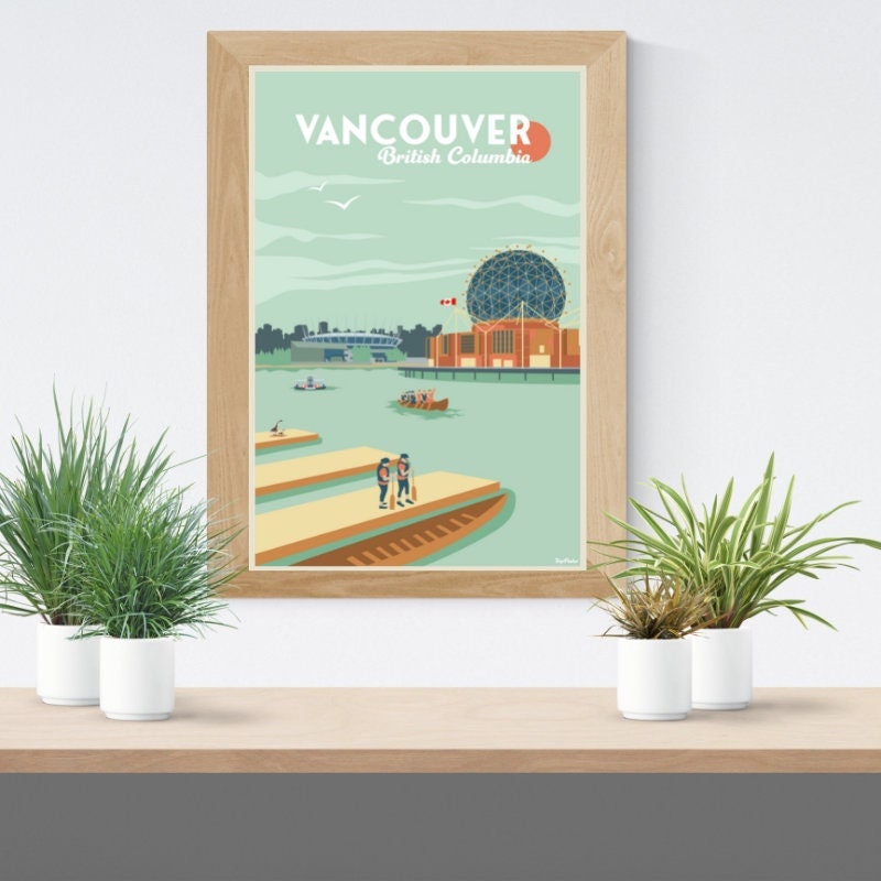VANCOUVER (FALSE CREEK REEDITION) POSTER