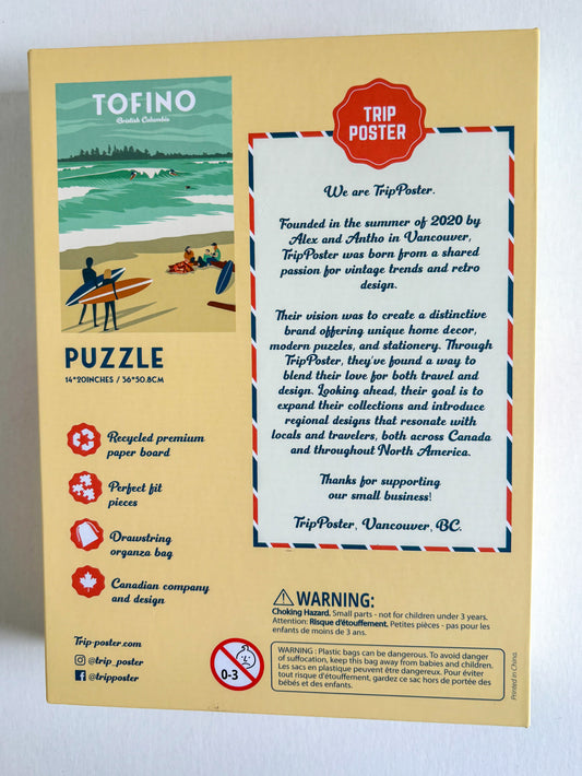TOFINO surf -  500-piece Puzzle for Adults - Designed in Canada