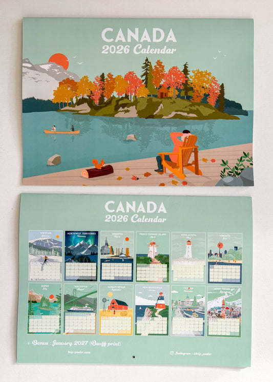 2026 Calendar - CANADA
