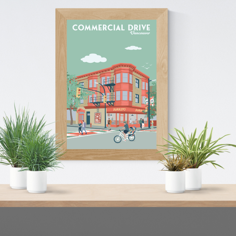 COMMERCIAL DRIVE POSTER