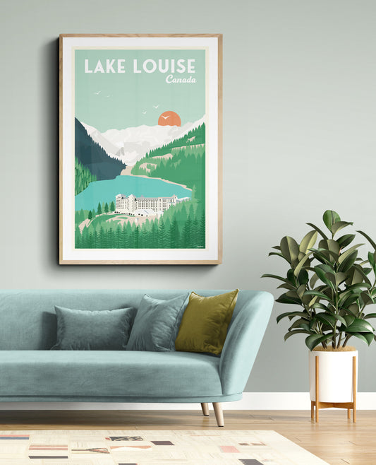 LAKE LOUISE POSTER