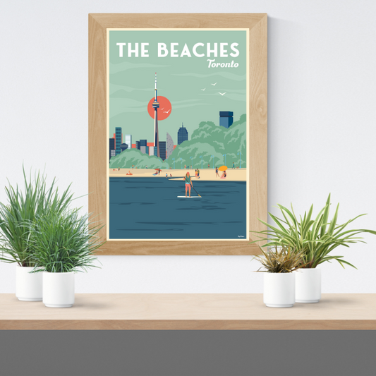THE BEACHES POSTER