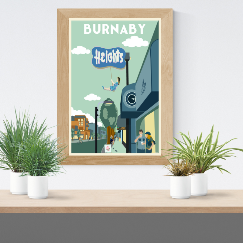 BURNABY HEIGHTS POSTER