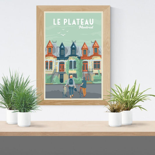 LE PLATEAU POSTER