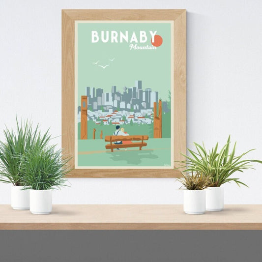 BURNABY MOUNTAIN POSTER