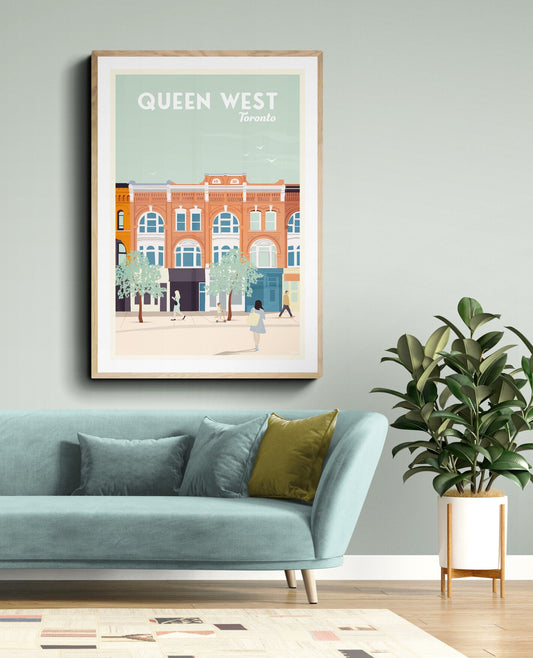 QUEEN WEST POSTER