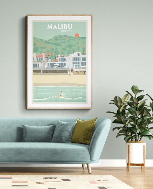 MALIBU POSTER