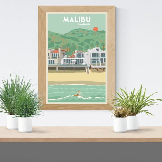 MALIBU POSTER