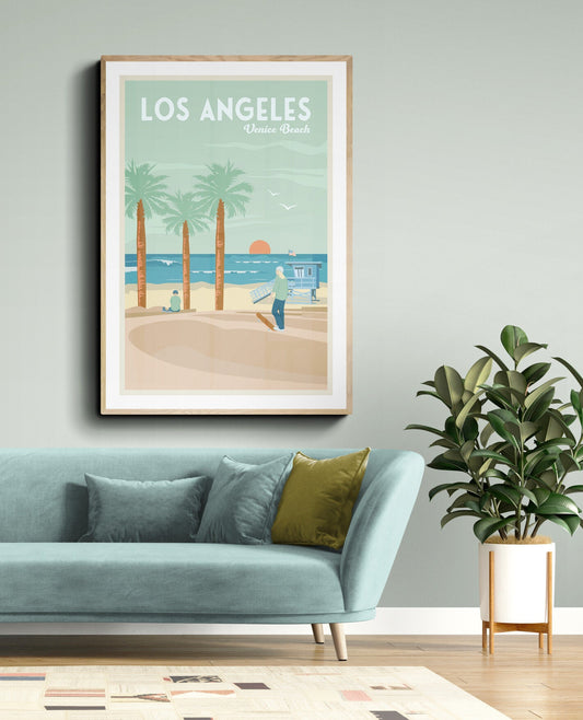 VENICE BEACH POSTER