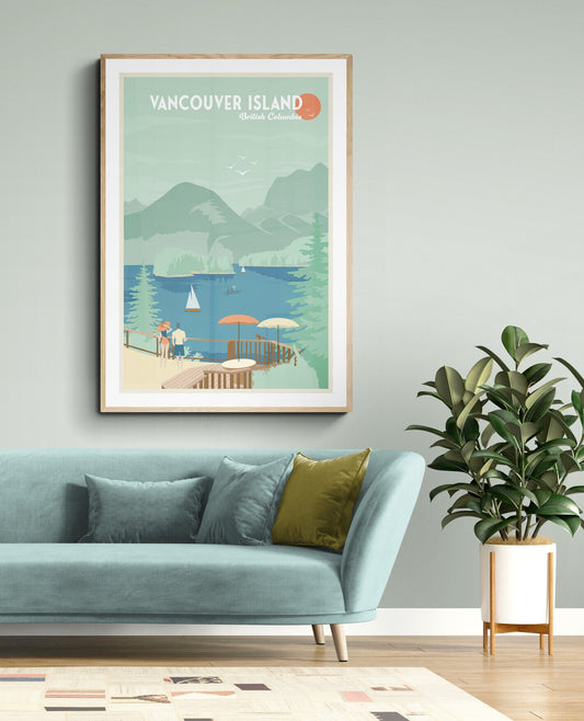 VANCOUVER ISLAND POSTER